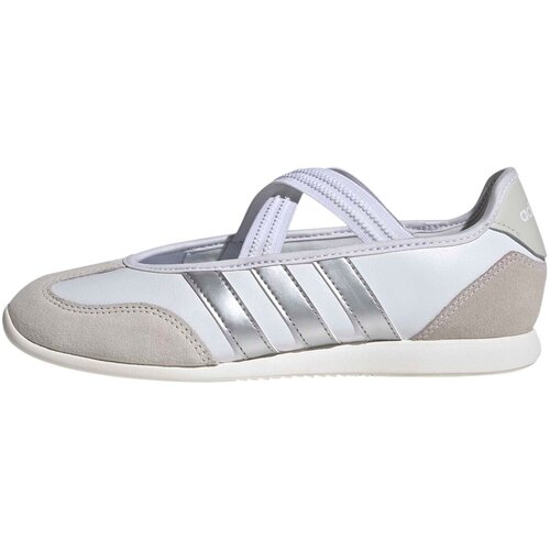 Adidas Odprte balerinke &amp;#039;BARREDA&amp;#039; kit / srebrno-siva / bela Slike