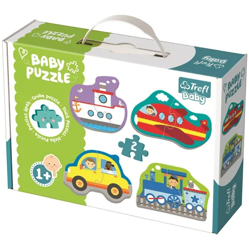 Trefl baby puzzle vozila (3,4,5,6)