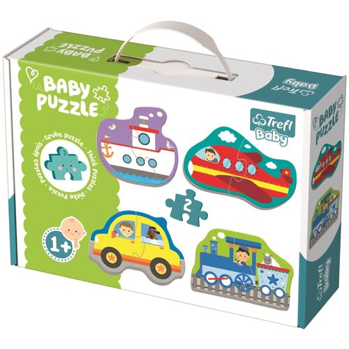 Trefl baby puzzle vozila (3,4,5,6) Cene