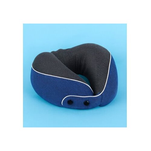 Moye Memory Foam Neck Pillow - Blue Cene