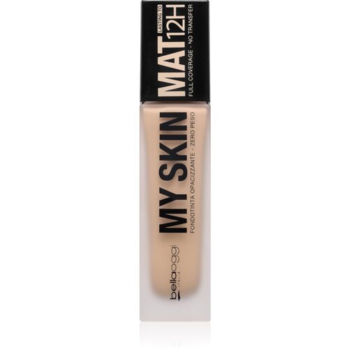 bellaoggi My Skin Mat 12H dolgoobstojni matirajoči tekoči puder odtenek Neutral Beige 30 ml Cene