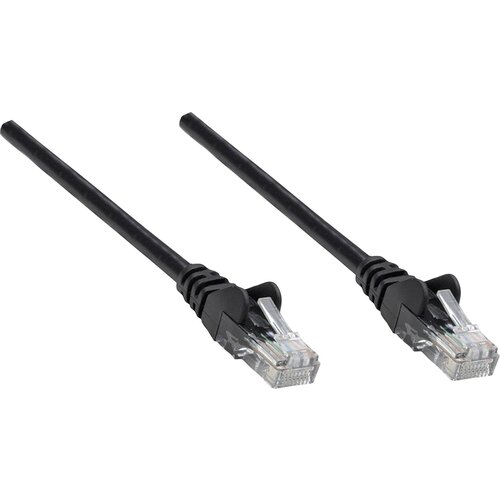 Intellinet 737012 RJ45 omrežni kabel\, Patch kabel CAT 6a S/FTP 0.25 m črna enojna za&scaron;čita\, skupna za&scaron;čita\, brez halogena 1 kos, (20418227) Cene