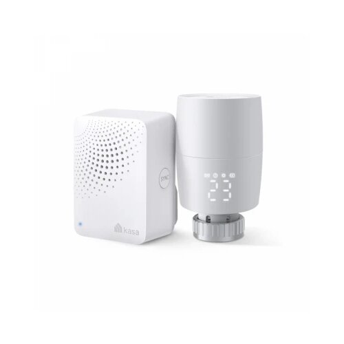 Tp-link tapo / kasa KE100KIT bežični smart bežični komplet termostatski radijatorski ventil + kasa hub, podešavanje ciljane temperature ručno na displeju ili iz tapo, kasa ili dr. aplikacije, osetljivost 0.1ºC, adapteri Cene