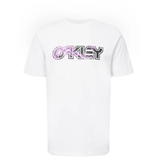 Oakley Tehnička sportska majica 'GRADIENT' ljubičasta / crna / bijela