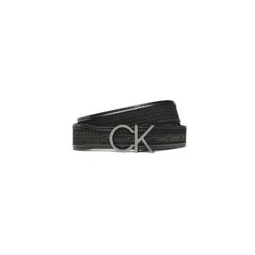 Calvin Klein Ženski pas Re-Lock Insert 3 Cm Perf Belt K60K610497 Črna