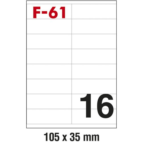  ETIKETE ILK 105X35MM PK100L FORNAX F-61 Cene