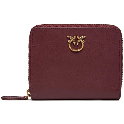 Pinko Velika ženska denarnica Taylor Zip Around 100249 A0F1 Ribes Intenso/Antique Gold WW5 Slike