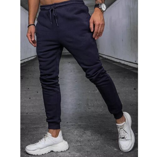 DStreet Men's Dark Blue Trousers Cijene