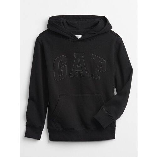 GAP Black Boys&amp;#039; Children&amp;#039;s Sweatshirt Logo v-tonal after Slike