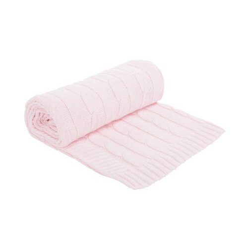 Kikka Boo KikkaBoo pleteno baby ćebence 75x100 light pink ( KKB11036 ) Slike