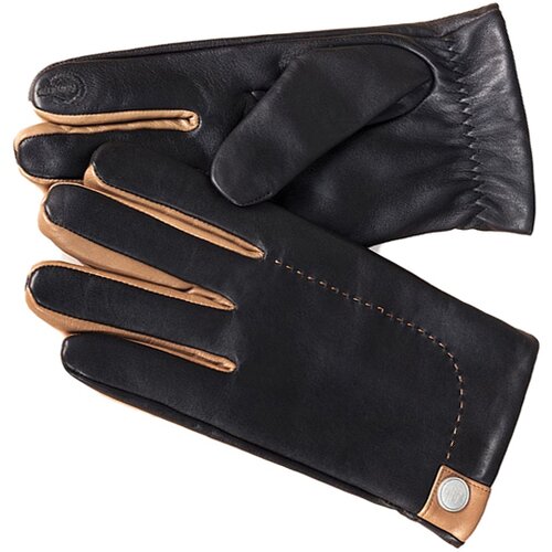 INF mo&amp;scaron;ke vrhunske usnjene zimske rokavice black+brown m, (21639048) Slike