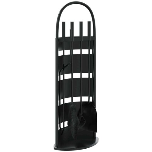  Komplet orodja za kamin 5 kosov 23x15x66 cm jeklo Slike