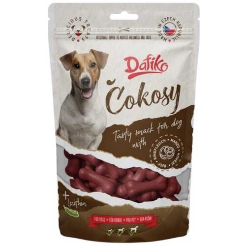 Dafiko Poslastice za pse Cokosy, Govedina, 120g Cene