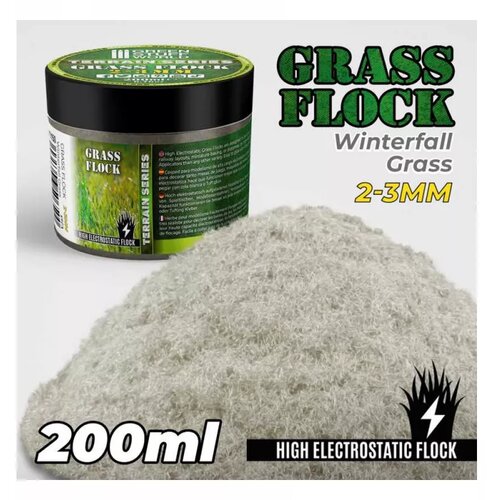 Green Stuff World static grass flock 2-3mm - winterfall grass - 200 ml Slike