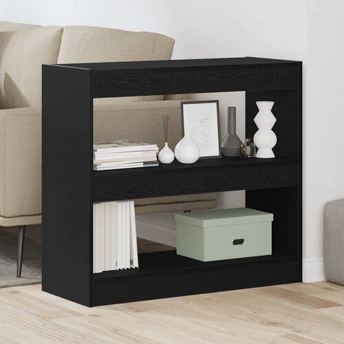 Ormarić za knjige 2 pcs Crni hrast 80 x 30 x 72 cm Cijene