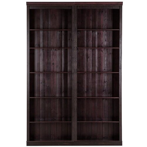 Støraa Smeđa biblioteka od masivnog bora 148x223 cm Anita – Cijene