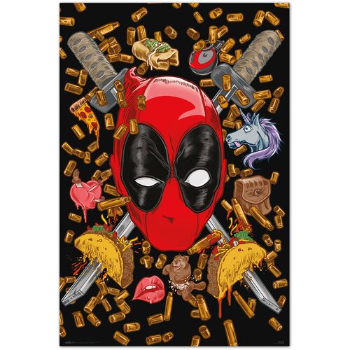 Marvel PLAKAT DEADPOOL - METKE IN ČIMIČANGASI, (20837499) Cene