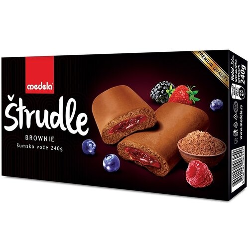 Medela Štrudla Brownie šumsko voće 240g Cene