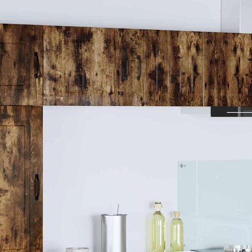  Zidni kuhinjski ormarić 2 pcs Dimljeni hrast 50 x 31 x 40 cm Cene