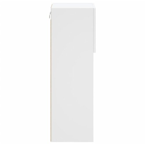  ormarići s LED svjetlima 2 kom bijeli 30,5x30x90 cm Slike