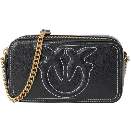 Pinko Torba za čez ramo črna / bela Cene