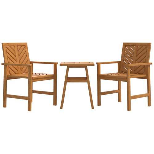 Maison Chic Seti vrtnega pohištva - Vrtna garnitura - Vrtni pohištvo set 3-delna trden les akacije, (21811079) Cene