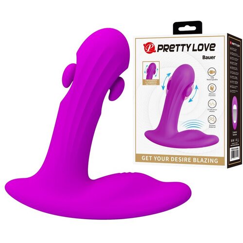 Pretty Love 2026 STIMULATOR PROSTATE Pretty Love Bauer - analni vibrator, debelina 3,1 cm Cene