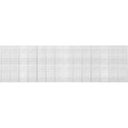  Gabion s 5 mm žicom i mrežom 5x5 cm 700x10x200 cm Slike