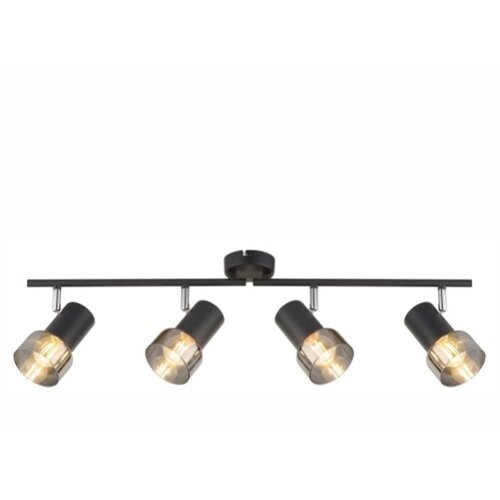 Mitea Lighting Spot lampa crna 4xE14 max. 40W M190540 Cene