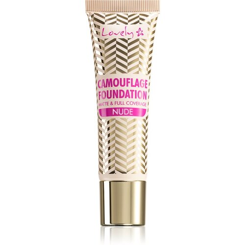 Lovely Camouflage visoko prekrivni tekoči puder odtenek Nude 25 g Cene