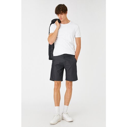 Koton Shorts - Navy blue Slike