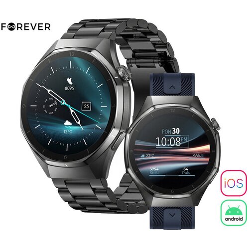 Forever pametna ura SW-720 zBASE srebrno modra (Navy Blue) Cene