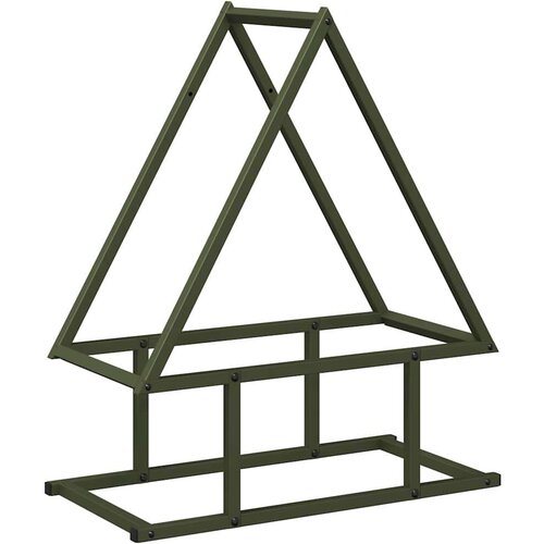  Stalak za drva 50x25x60 cm hladno valjani čelik Slike
