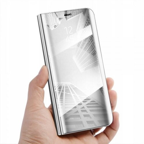 Onasi Clear View za Samsung Galaxy J4 Plus 2018 J415 - srebrna Slike