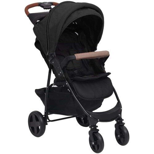  Otroški voziček 2 v 1 antraciten jeklen, (20802350) Cene