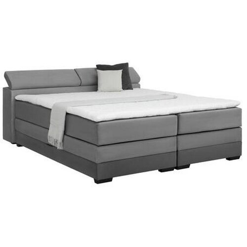 Premium Living Postelja Boxspring Sevilla, Siva, 180x200 Cene