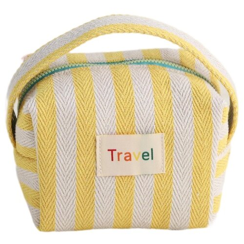 YESSS! neseser žute pruge travel Slike