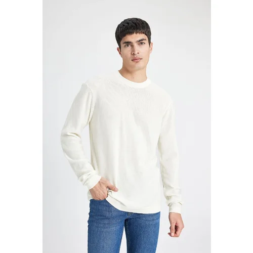 Defacto Standard Fit Crew Neck Sweater