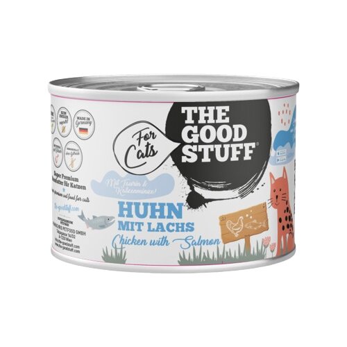 The Goodstuff Piščanec z lososom, mokra hrana - 200 g Cene