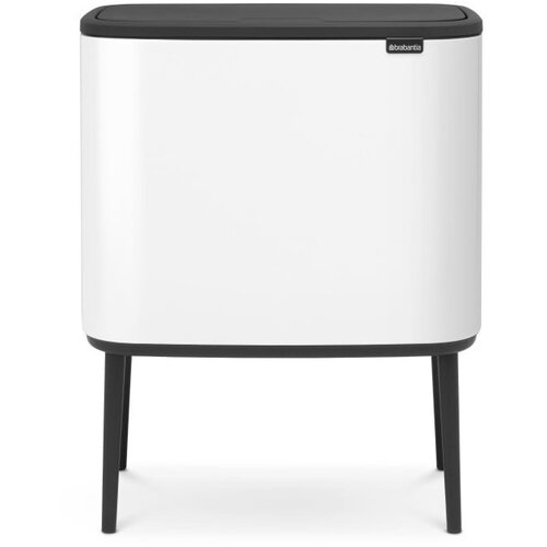 Brabantia Bo Touch Bin 36 L z vložkom iz umetne mase - Bela Slike