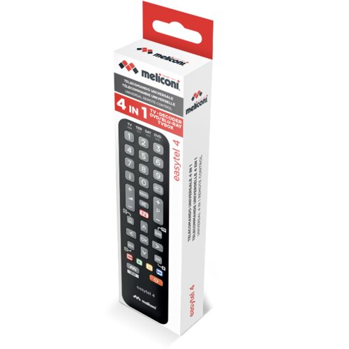 Meliconi Easytel 4 univerzalni daljinski upravljalnik, (21249975) Slike