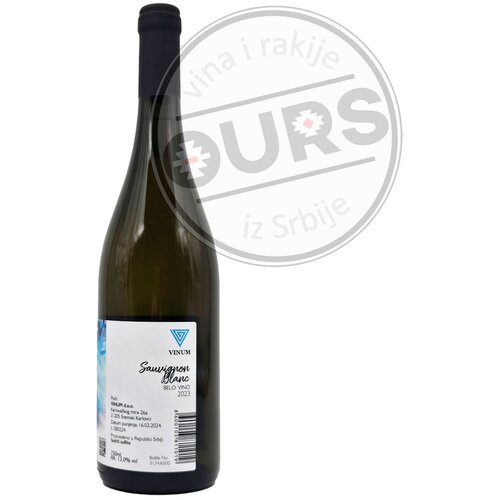 Vinum Sauvignon Blanc 0,75L Slike