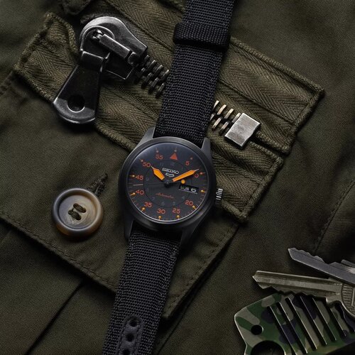 Seiko sRPH33K1 5 sports flieger muški ručni sat Slike