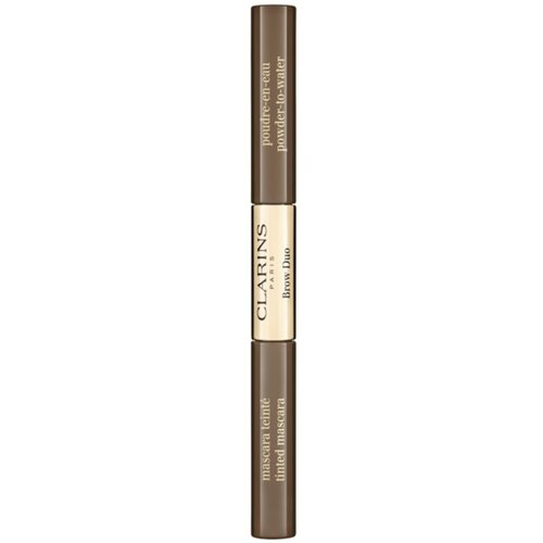 Clarins Brow Duo set za urejanje obrvi za fiksacijo in obliko odtenek 03 - Cool Brown 2,8 g Slike