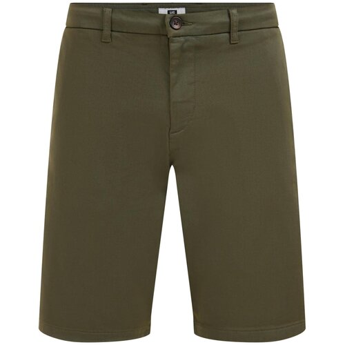 WE Fashion Chino hlače temno zelena Slike