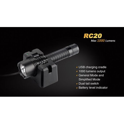 Fenix svjetiljka ručna RC20 LED Slike