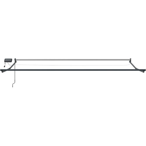  zlačivna tenda s LED diodama Žuta, Siva, Antracit 5 x 3 m Slike