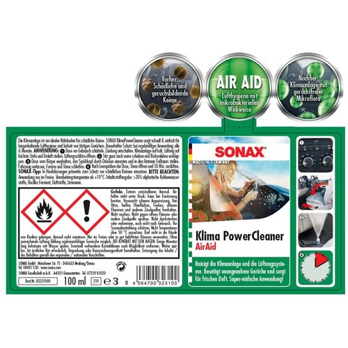 Sonax čistilo za klimo (100 ml) Cene
