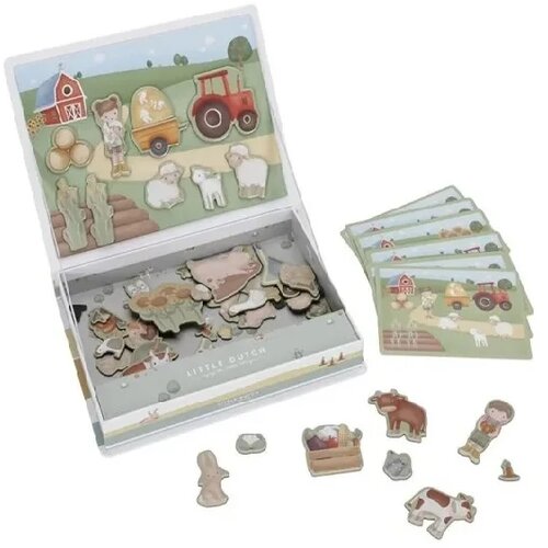 Little Dutch&amp;reg; Magnetna knjiga Little Farm LD7159 Slike