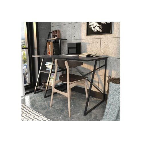 Woody Fashion Radni sto Admira, 120x120x60 cm, Bijeli Slike